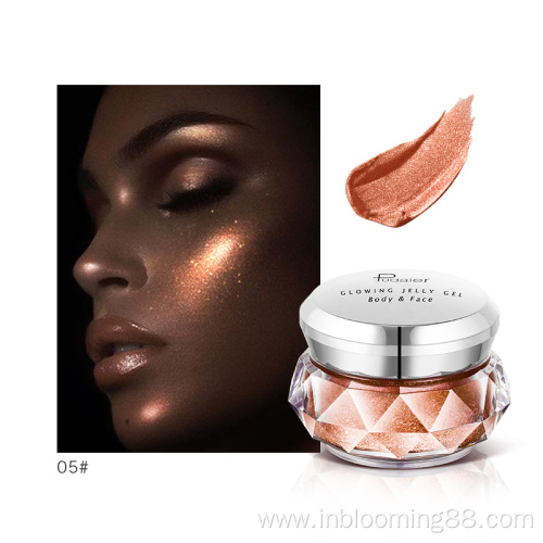 Face Body Beauty Jelly Private label Makeup Highlighter